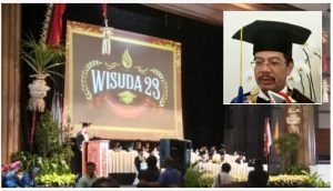 “Wisuda Ke 23”, Ketua Stikom Bali Wisuda 557 Mahasiswa