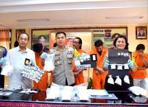 Polres Badung Gagalkan Peredaran Belasan Ribu Pil Koplo dan Sabu