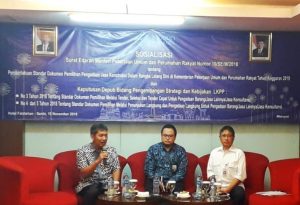 Sosialisasi SE Menteri PUPR No. 10/2018, Siapkan Lelang Dini Berkualitas