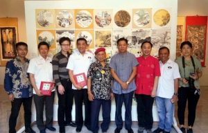 Berkolaborasi dengan Tiongkok, Seniman Bali Gelar Pameran Seni Lukis ‘Rice Paper’