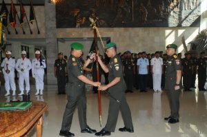 Penyegaran dan tingkatkan Kinerja, Tongkat Komandan Korem 161/Wira Sakti Diserahterimakan