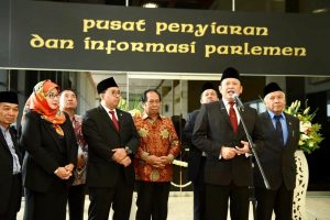 Ketua DPR RI Resmikan Pusat Informasi dan Penyiaran Parlemen