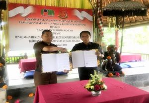 Komitmen, PDAM Gianyar Perpanjangan Perjanjian Kerjasama dengan Kejari