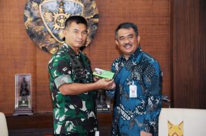 Ditengah Kesibukan, Pangdam IX/Udayana Terima Kunjungan Fakultas Kedokteran Unud