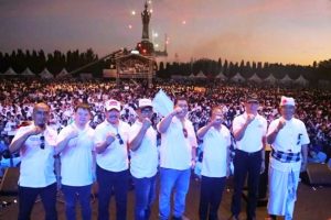 “Millenial Road Safety Festival” Puluhan Ribu Kaum Millennial Padati Lapangan Renon dan Tari Bali Gemilang Pecahkan Rekor MURI
