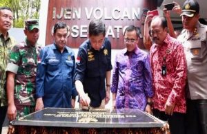 Menteri ESDM Resmikan PPGA Ijen di Banyuwangi di Banyuwangi