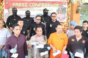 Karena Dendam dan Sakit Hati, Pelaku Pembakar Dua Sepeda Motor Diamankan Sat Reskrim Polresta Denpasar