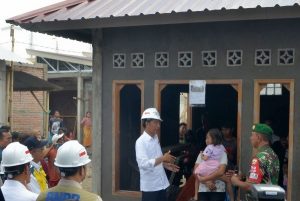 Tinjau Percepatan Rehab Risha, Presiden Jokowi Ingin Pembangunan Cepat Selesai