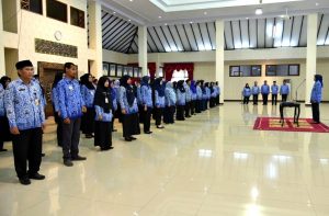 Bupati Faida Lantik 90 Pejabat Fungsional di Lingkungan Pemkab Jember di Jember