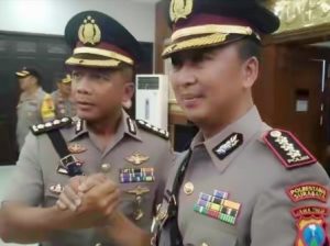 Sertijab, Kombes Pol Sandi Nugroho Resmi Jabat Kapolrestabes Surabaya