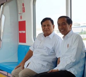 Lama Berseteru, Jokowi Prabowo akhirnya Bertemu