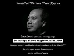 Presiden Jokowi Sampaikan Dukacita yang Mendalam atas Berpulangnya Sutopo BNPB