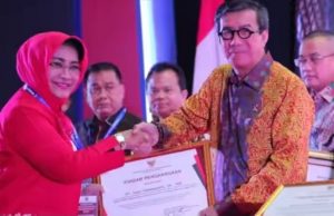 Sejumlah Jabatan Pimti di Kanwil Kemenkumham Jatim Diserahterimakan