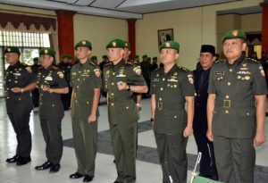 Lima Jabatan Penting Diserahterimakan di Lingkungan Korem 163/Wira Satya