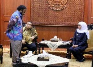 Bahas Kejadian Asrama Papua, DPR RI Bersama Tim Otsus Temui Gubernur Jatim