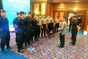 Jelang Sidang The 3rd WPFSD, Unit Jibom dan Satwa Polda Bali Laksanakan Sterilisasi Hotel The Patra