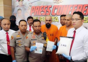 Dua Pelaku Asal India Bawa Sabu 3 Kg Berhasil Diamankan Sat Resnarkoba Polresta Denpasar