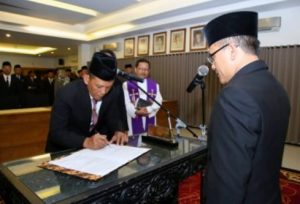 Pemkab Banyuwangi Kembali Lakukan Mutasi, Empat Pejabat Duduki Jabatan Baru di Banyuwangi