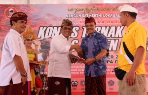 Sekda Dewa Indra Buka Kontes Ternak dan Panen Pedet Provinsi Bali Tahun 2019
