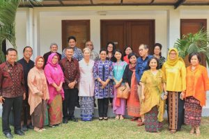Penjurian Dekranas Award 2019, Ny Putri Koster Presentasi Memandirikan Industri Fashion Bali 