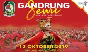 Pagelaran Seni Kolosal, Banyuwangi akan Gelar Festival Gandrung Sewu Akhir Pekan Depan di Banyuwangi