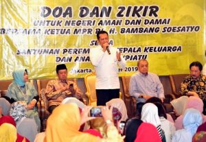 Ketua MPR RI Bamsoet Ajak Semua Elemen Bangsa Sukseskan Pelantikan Presiden dan Wapres 2019-2024