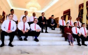 Presiden Jokowi Umumkan dan Kenalkan 12 Nama Wakil Menteri