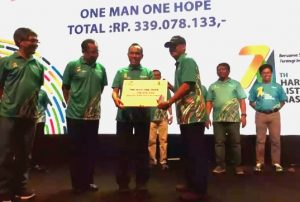 Melalui Program One Man One Hope, Pegawai PLN Bantu Listriki Rumah Warga Kurang Mampu