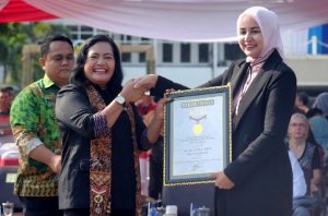 Festival HAM 2019, Tari Anak Kolosal Bajul Ijo se-Kabupaten Jember Pecahkan Rekor Muri di Jember