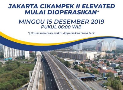 Setelah Diresmikan Presiden Jokowi, Besok 15 Desember Jalan Tol Layang Jakarta-Cikampek II Dibuka