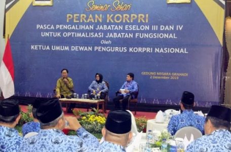 Seminar Sehari Peran KORPRI, Gubernur Jatim Minta Seluruh ASN Terus Bekerja Keras dan Jaga Profesionalisme