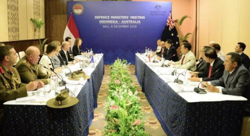 Bertemu Birateral di Bali, Menhan RI dan Menhan Australia Bahas Kerjasama Pertahanan