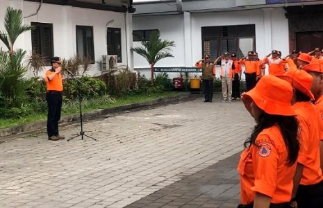 Masuki Tahun 2020, Waspada Cuaca Ekstrem BPBD Bali Gelar Apel Siaga Bencana