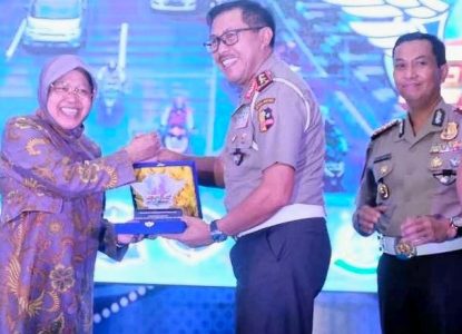 Pemkot Surabaya Beserta Polda Jatim Secara Resmi Luncurkan Program Electronic Traffic Law Enforcement (E-TLE)
