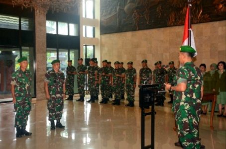 Beri Warna Positif, Pangdam Pimpin Sertijab dan Tradisi Laporan Korps Kakesdam IX/Udayana