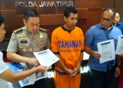Catut Nama Keluarga Presiden, Anggota Siber Ditreskrimsus Polda Jatim Amankan Pria Asal Probolinggo