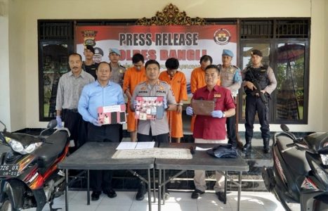 Dalam Sehari, Polres Bangli Bekuk Tiga Pelaku Kedapatan Bawa Shabu dan Ganja