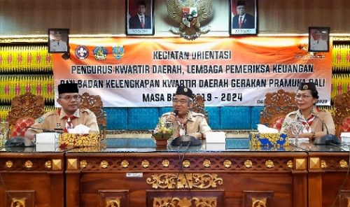 Menuju Pramuka 4.0, Kwarda Bali Selenggarakan Orientasi Pengurus Masa Bakti 2019 – 2024