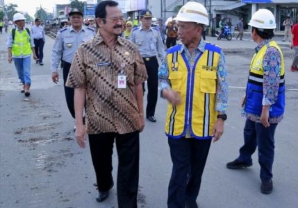Urai Kemacetan, Wakil Walikota Surakarta Hadiri Syukuran Pembangunan Fly Over Purwosari