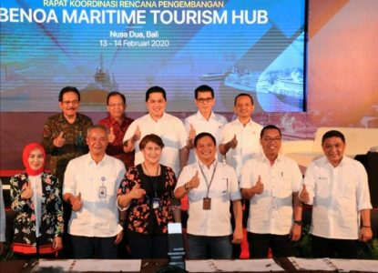 Rapat Koordinasi Rencana Pengembangan Benoa Maritime Tourism Hub di Nusa Dua Bali