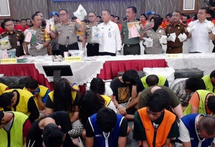 Polrestabes Surabaya Gelar Pers Conference Hasil Pengungkapan 153 Kasus