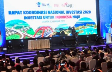 Buka Rapat Koordinasi Nasional Investasi Tahun 2020, Presiden Jokowi Dorong Peningkatan Perekonomian