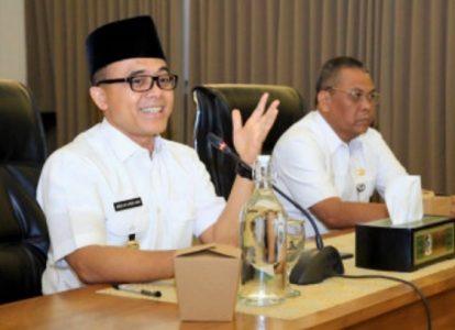 Waspadai Penyebaran Virus Corona, Bupati Anas Gelar Raker Kepala Puskesmas se-Banyuwangi di Banyuwangi