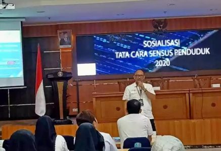 BPS Sosialisasikan Cara Pengisian Sensus Penduduk Secara Online ke Diskominfo Jatim
