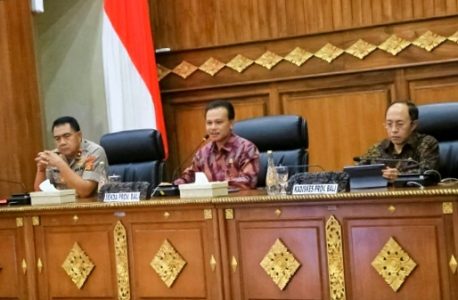 Rakor Satgas Penanggulangan Covid-19, Sekda Bali: Secara Garis Besar, Ada Lima Hal yang Harus Dilakukan