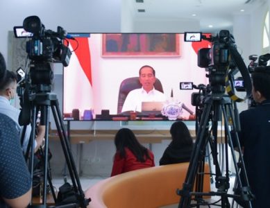 Ratas Melalui Video Conference, Presiden Jokowi: Prioritas Kita Adalah Cegah Penyebaran Virus Corona Lebih Luas Lagi