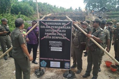 Diwarnai Saling Lempar Tanggung Jawab, Polemik Jembatan ‘Bodong’ Penatih Semakin Tak Jelas
