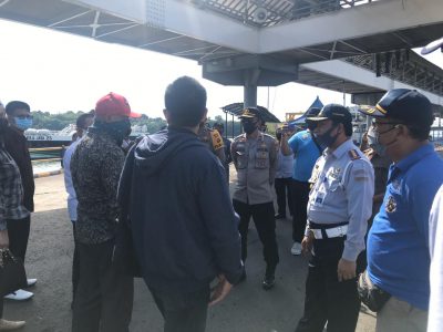 Upaya Penanggulangan Covid-19, Kepala BPTD XII Dampingi DPRD Bali Inspeksi Pelabuhan Padangbai