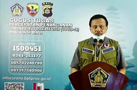 Kasus Covid-19 di Bali Per Hari Ini : Positif Bertambah 7 Orang dan 1 PDP Meninggal Dunia