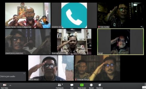 Sikapi Dampak Covid-19, Ketua Kwarda Bali Ajak Meeting Zoom Se-Bali ‘Pramuka Bersama Bergerak Melawan Corona’
